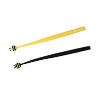 SOLUSTRE Silicone Bee Shaped Gel Pens for Students and Professionals 2pcs with 0.5mm Fine Tip, Ergonomic Design for Smooth and Precise Lines in Offices or Classrooms