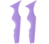 SOLUSTRE Silicone Eyeliner Stencils Comfortable to Create Shaped Eye Line Makeup Guide Tools 2pcs for Women Suitable for Eye Makeup and Face Mask Application