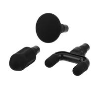 SOLUSTRE Silicone Massager Gun Attachments for Muscle Therapy, Replaceable Massage Heads Compatible with Wide Range of Guns, for Workout and Muscle Relaxation