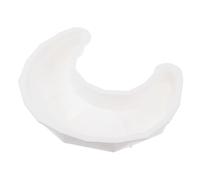 SOLUSTRE Silicone Moon Shape Cake Mold Large Non Stick Dessert Baking Pan for Oven and Chiller White Mousse Mold for Homemade Cakes and Creative Pastries