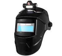 SOLUSTRE Solar-powered Welding Mask Headlight 116mm View 8 Shades Comfortable Lightweight for Welders Polishing Grinding