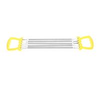 SOLUSTRE Spring Steel Chest Expander, Yellow ’s Fitness Rope Strength Training Equipment, Muscle Exercise Pulling Rope for Indoor Gym and Home Workouts