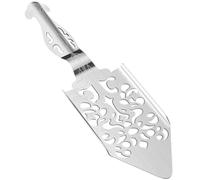 SOLUSTRE Stainless Steel Absinthe Filter Spoon Hollowed Slotted Bar Accessory for Sugar Dissolving Multi Function Traditional Wormwood Dripper Easy to Clean and Reusable