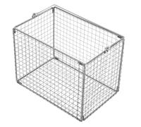 SOLUSTRE Stainless Steel Strainer Basket Dip-and-drain Parts Washing Basket Steam Sterilization Resistant Filtering Silver Metal for Food Preparation and Biological Samples