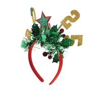 SOLUSTRE Star Sequins Headband Festive Holiday Hairband with Glitter Tinsel for Year Eve Party Comfortable Hair Hoop Accessory for Women and Celebration