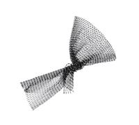 SOLUSTRE Stretchy Black Mesh Veil Headband for Women with Elegant Resin Design, Easy to Take off Hair Accessory Suitable for Different Occasions and Gifts