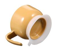 SOLUSTRE Suction Base Bowl Assistive Dining Utensils for The Elderly Ergonomic Design Anti-Shake Silicone Anti-tip Feature for Daily Use Dining Seniors Self Eating Aid