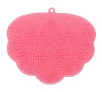 SOLUSTRE Suction Cup Back Scrubber Hands Free for Shower 11.79x10.02x1.18in TPE Material Powerful Suction Cups Deeply Cleansing The Skin Suitable for Most People in Shower Bathing Accessory