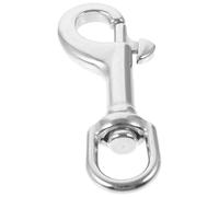 SOLUSTRE Swivel Snap Hook for Saxophone Strap, Stainless Steel Sturdy Replacement Hook with Portable Structure, Sturdy Alternative for Tenor and Alto Sax Neck Straps in Applications