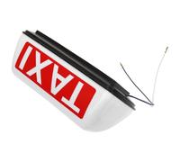 SOLUSTRE Taxi Roof Illuminated Sign Cab Light LED Fixed Base Plastic Delicate Shape Retro Unique Stylish Top Light for Variety of Usage Scenarios Random Color