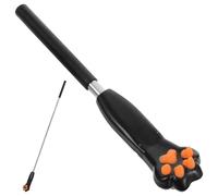 SOLUSTRE Telescoping Back Scratcher Massager with Silicone Claw Long Handle Design Itching for Parents with Disabilities and Pregnant Women