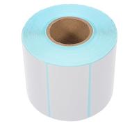 SOLUSTRE Thermal Printer Stickers for Product Identification and High-Volume Printing 1 Roll 80x40mm White with Crisp Print Quality and Easy to Peel Paper Material 1000 Labels Per Roll
