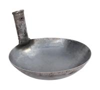 SOLUSTRE Thickened Iron Ladle Household Water Spoon Reusable Large Capacity Ladle for Watering Flowers in The Garden and Housewarming