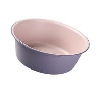 SOLUSTRE Thickened Large Round Foot Soaking Tub for Home and Salon Use Plastic Foot Bath Basin with Colorblock Design Spacious Wash Basin and Therapeutic Treatments