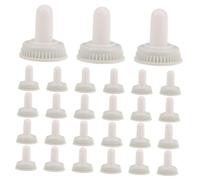 SOLUSTRE Toggle Switch Cover Easy Installation White 50pcs Waterproof and Dustproof Protective Cover Made of PC Alloy for Rocker and Toggle Switches for Marine Applications