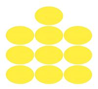SOLUSTRE Transparency Film Red Camera 10pcs Filter Transparent Color Film Plastic Sheets Round Head Flashes Correction Light Filter for Photo Studio Flash Yellow 66MM Transparency Film Red Camera