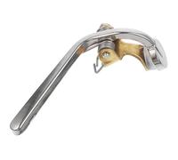 SOLUSTRE Trombone Draining Bond Replacement with Copper Nickel Material and Plated Cork Pad, Small Size and Easy to Install Watergate Key Accessory for Wind Instruments Silver Finish