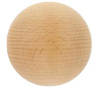 SOLUSTRE Unfinished Wooden Decorative Balls Mini DIY Painting Spheres Smooth Surface for Crafting Woodburning Engraving for Party Decorations and Art Projects