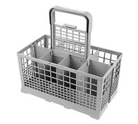 SOLUSTRE Universal Dishwasher Cutlery Basket Drain Holes, Household Cutlery Storage Box Compatible Multipurpose Dishwashers, Kitchen Drain Basket Holder for Organized Sink and Drawer