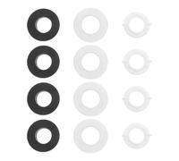 SOLUSTRE Universal Toilet Gasket Replacement Kit with Rubber Seal Ring for Flush Valve Openings and Toilet Tank, Designed for Leak Prevention and Longevity in Bathroom Repairs