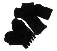 SOLUSTRE UV Nail Protector Foot Covers 2Pcs Breathable Socks with Toe Separator for Pedicure Sessions at Home and Salon Fits Most Women’S Feet