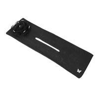 SOLUSTRE Versatile Black Hair Styling Tool Lazy Hair Curler Bun Maker with Cloth Material for Running and Yoga and Create Elegant Updos