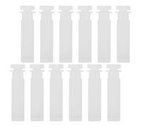 SOLUSTRE Vertical Blind Repair Stems 12pcs Vertical Blind Repair Vane Savers Replacement Parts for Broken Slats No Drilling Required