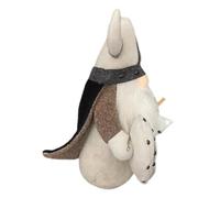SOLUSTRE Viking Dwarf Doll Ornament Standing Faceless Old Man Plush Decor for Home Indoor Outdoor Use Skin Friendly Material Craftsmanship