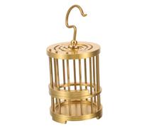 SOLUSTRE Vintage Copper Insect Cage for Small Pets Hanging Bird Cage Ornament for Crickets and Grasshoppers for Home or Garden Display