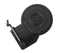 SOLUSTRE Vintage Record Player Turntable Stylus Phonograph Movement with Built-in Speakers Retro Horn Design Quiet Smooth Transmission for Beginners