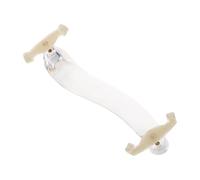 SOLUSTRE Violin Pad The Beautiful to and Simple Support Design Acrylic Shoulder Rest White Latex Cushion Reduce Back Pressure, Portable Instrument Accessory for Comfortable