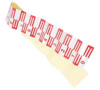 SOLUSTRE Water Level Gauge Sticker Self-Adhesive Film Water Scale Gauge with Reflective Effect Not Easy to Tear Or Fade for Pool and Pond