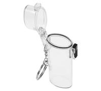 SOLUSTRE Waterproof Travel Lighter Case with Keychain, Multifunction Design Made of Stainless Steel and Plastic, Sturdy and Reliable Protective Sleeve for Outdoor Use and Travel
