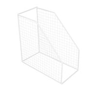 SOLUSTRE White Double-layer Iron Pot Rack 12cm High Countertop Pan Organizer Multi-function Kitchen Storage Shelf for Cabinet Corner and Household Use