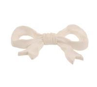 SOLUSTRE White Pvc Bow Decorative Applique for Home Decoration and Closet, Easily Molded 3d European Bow with Elegant Styling for Instant Embellishment and Sophisticated Touch