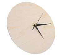 SOLUSTRE Wooden Dial Clock Face for Painting DIY Craft Clock Plate Suitable for Painting and Offices Unique Home Decor Modern Minimalist Style