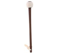 SOLUSTRE Wooden Gong Mallet Walnut Wood Handle 25cm Large Drum Mallet Stick for Xylophones Chimes and Percussion Instruments Suitable for Musicians