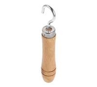 SOLUSTRE Wooden Handle Zipper Pull Aid Boosting Independence Elderly and Seniors for Universal Zipper Compatibility, in One-Hand Dressing for Clothing and Shoes, Adaptive Disability