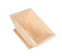 SOLUSTRE Wooden Rice Ball Mold for Making Traditional Chinese Rice-Puddings, Creative Kitchen Zongzi Making Tool with Artistic Design, Sturdy Wood Food Mold Not Easy to Leave Residue