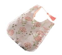 SOLUSTRE Wristlet Purse Japanese Style Wrist Bag Japanese Style Cloth Versatile Multifunctional Women Festive Events Unique Elegant Traditional Aesthetics Craftsmanship