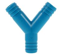 SOLUSTRE Y Shaped Abs Hose Connector for Boat Floor Drain and Pump Hose, Accelerates Drainage and Improves Water Flow Efficiency, for Marine Plumbing and Vessel Repairs
