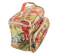 SOLUSTRE Yarn Storage Organizer Crochet Backpack Organizer Large Capacity Oxford Cloth Smooth Zipper Easy to Carry Fashionable Decorative Bag for Women Knitting Lovers DIY Knitting Kit