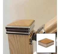Solution Chrome Ash Newel Cap - Traditional Products Ltd