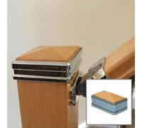 Solution Chrome Hemlock Half Newel Cap - Traditional Products Ltd