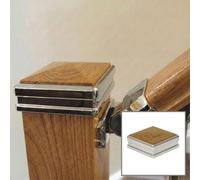 Solution Chrome Oak Newel Cap - Traditional Products Ltd