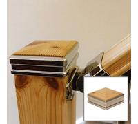 Solution Chrome Pine Newel Cap - Traditional Products Ltd