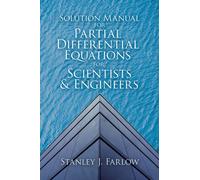 Solution Manual for Partial Differential Equations for Scientists and Engineers