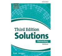 Solutions 3rd Edition Elementary. Workbook Pk (Solutions Third Edition)