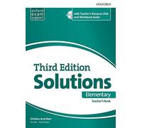 Solutions: Elementary: Essentials Teacher's Book and Resource Disc Pack