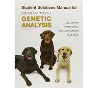 Solutions Manual for Introduction to Genetic Analysis